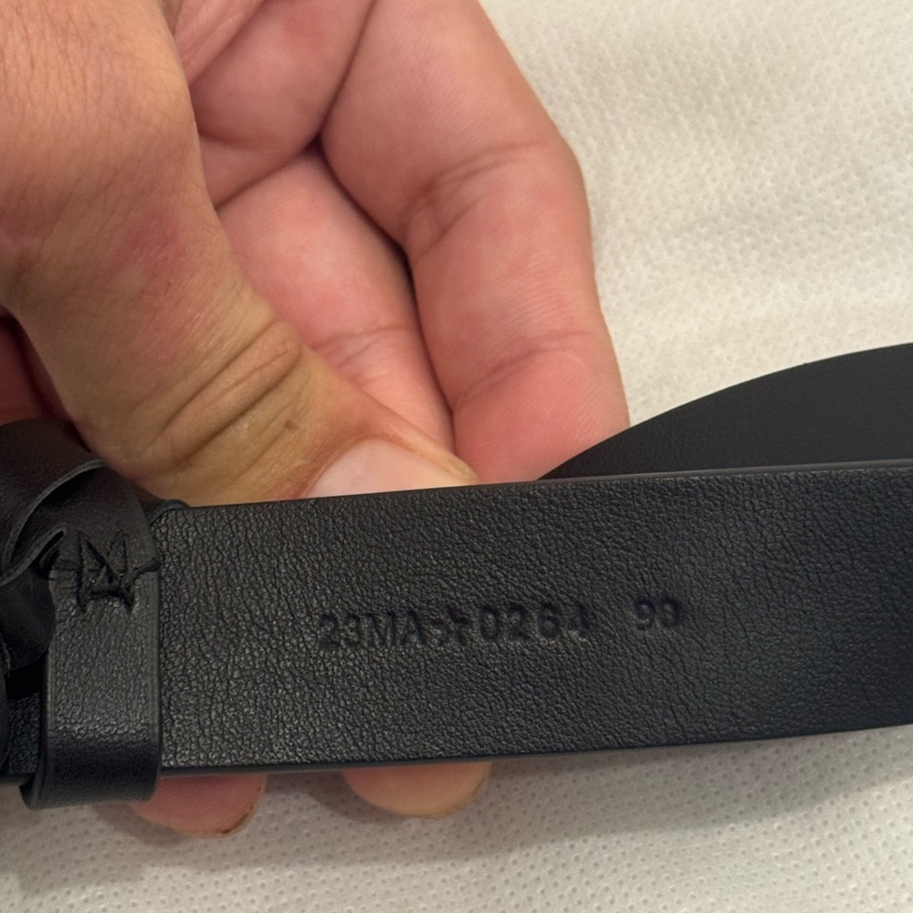 Dior Black Belt Bag with Silver Logo - Picture 10 of 13